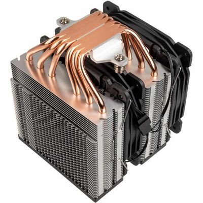 Jonsbo CR-2100 Refroidisseur CPU Dual Tower, 2x 120mm (134 mm), Ventirad processeur, Noir Jonsbo CR-2100 Refroidisseur CPU Dual Tower, 2x 120mm (134 mm), Ventirad processeur, Noir