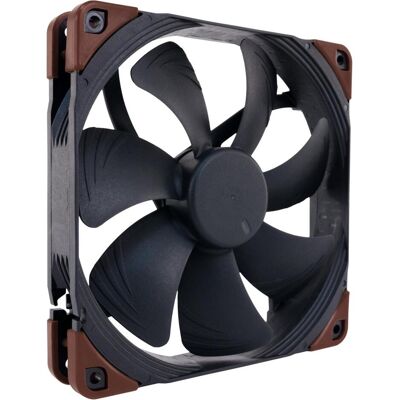 Noctua Nf-A14 Ppc 2000 3 Broches (140 mm, 1x), Ventilateur PC, Noir, Marron Noctua Nf-A14 Ppc 2000 3 Broches (140 mm, 1x), Ventilateur PC, Noir, Marron