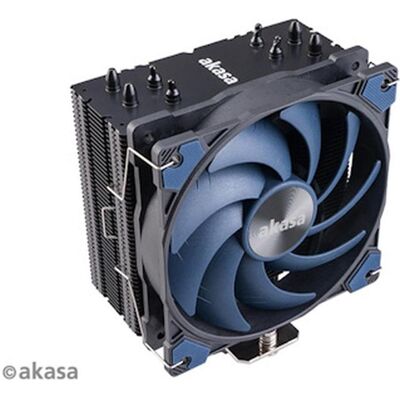 Akasa Alucia H4 Refroidisseur CPU haute performance (96 mm), Ventirad processeur, Noir, Bleu Akasa Alucia H4 Refroidisseur CPU haute performance (96 mm), Ventirad processeur, Noir, Bleu