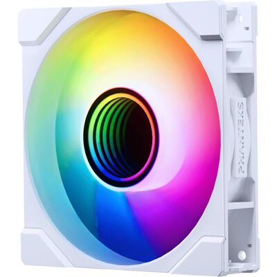 Phanteks M25 Gen2 D-RGB Reverse Blade (120 mm, 3x), Ventilateur PC, Blanc Phanteks M25 Gen2 D-RGB Reverse Blade (120 mm, 3x), Ventilateur PC, Blanc
