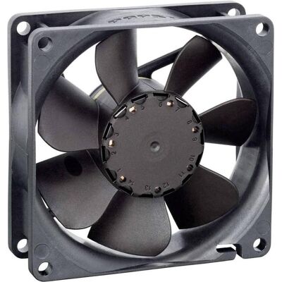 PAPST EBM 8414N/2HP Ventilateur axial 24 V/DC 78 m³/h (L x l x H) 80 x 80 x 25.4 mm (80 mm, 1x), Ventilateur PC PAPST EBM 8414N/2HP Ventilateur axial 24 V/DC 78 m³/h (L x l x H) 80 x 80 x 25.4 mm (80 mm, 1x), Ventilateur PC