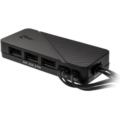 Aerocool DUO12PRO Kit 3x Ventilateur 12cm ARGB LED Dual Ring Antivibration 6 Pins Noir (120 mm, 3x), Ventilateur PC, Noir Aerocool DUO12PRO Kit 3x Ventilateur 12cm ARGB LED Dual Ring Antivibration 6 Pins Noir (120 mm, 3x), Ventilateur PC, Noir