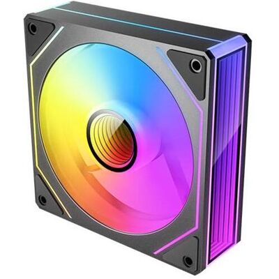 Antec Vision 120 ARGB - Noir (120 mm, 3x), Ventilateur PC, Noir, Multicolore Antec Vision 120 ARGB - Noir (120 mm, 3x), Ventilateur PC, Noir, Multicolore