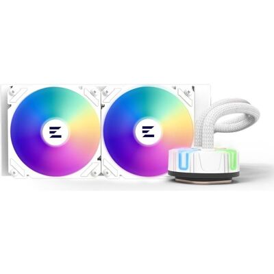 Zalman Kit Watercooling AIO Reserator5 Z RGB - 240mm (Blanc), Refroidissement liquide CPU, Blanc Zalman Kit Watercooling AIO Reserator5 Z RGB - 240mm (Blanc), Refroidissement liquide CPU, Blanc