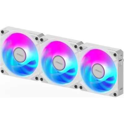 Gigabyte Aorus Ez Chain Fan 120 Ice (120 mm, 1x), Ventilateur PC, Blanc Gigabyte Aorus Ez Chain Fan 120 Ice (120 mm, 1x), Ventilateur PC, Blanc