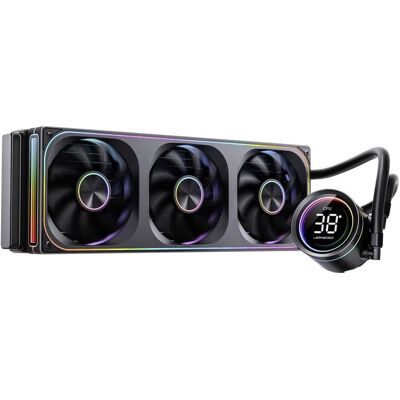 Jonsbo TH-360 AiO Wasserkühlung, ARGB, Display - 360mm, schwarz, Refroidissement liquide CPU, Noir Jonsbo TH-360 AiO Wasserkühlung, ARGB, Display - 360mm, schwarz, Refroidissement liquide CPU, Noir