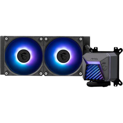 MSI MAG CORELIQUID A15 240 COOLER, Refroidissement liquide CPU, Multicolore, Noir MSI MAG CORELIQUID A15 240 COOLER, Refroidissement liquide CPU, Multicolore, Noir