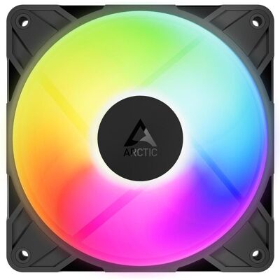 Arctic P12 Pro Reverse A-RGB (120 mm, 1x), Ventilateur PC, Noir Arctic P12 Pro Reverse A-RGB (120 mm, 1x), Ventilateur PC, Noir