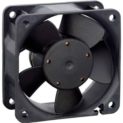 PAPST EBM 614NL Ventilateur axial 24 V/DC 19 m³/h (L x l x H) 60 x 60 x 25 mm (60 mm, 1x), Ventilateur PC, Noir PAPST EBM 614NL Ventilateur axial 24 V/DC 19 m³/h (L x l x H) 60 x 60 x 25 mm (60 mm, 1x), Ventilateur PC, Noir