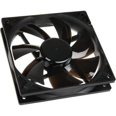 Noiseblocker BlackSilent Pro Fan PLPS (120 mm, 1x), Ventilateur PC, Noir Noiseblocker BlackSilent Pro Fan PLPS (120 mm, 1x), Ventilateur PC, Noir