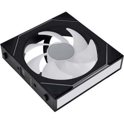 Lian-Li Uni Fan SL-INF Wireless (120 mm, 3x), Ventilateur PC, Noir Lian-Li Uni Fan SL-INF Wireless (120 mm, 3x), Ventilateur PC, Noir