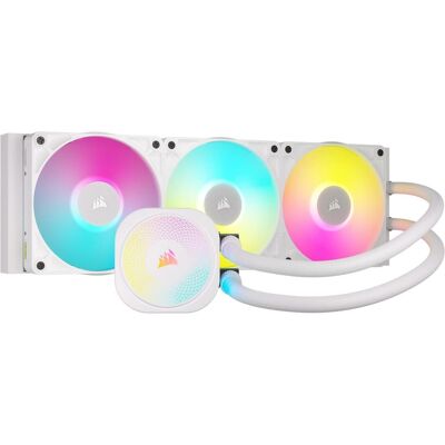 Corsair iCUE LINK TITAN 360 RX RGB, Refroidissement liquide CPU, Blanc Corsair iCUE LINK TITAN 360 RX RGB, Refroidissement liquide CPU, Blanc