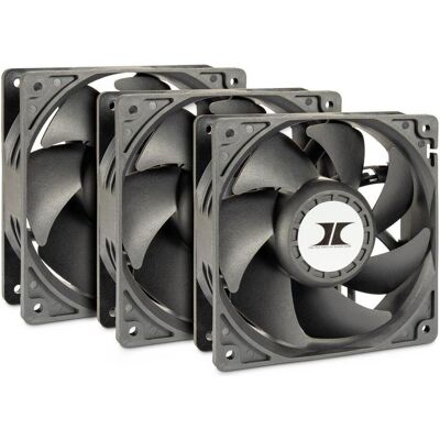 Intertech Ventilateur IPC Fan Set 3xVentilateur, Serveur : accessoires, Noir Intertech Ventilateur IPC Fan Set 3xVentilateur, Serveur : accessoires, Noir