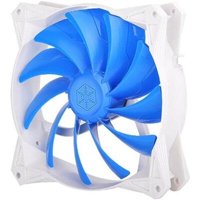 Silverstone SST-FQ122 (120 mm, 1x), Ventilateur PC, Bleu, Blanc Silverstone SST-FQ122 (120 mm, 1x), Ventilateur PC, Bleu, Blanc