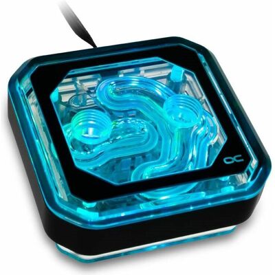 Alphacool Ice Block XPX Aurora CPU - Plexi Black Digital RGB, Refroidissement liquide CPU, Noir Alphacool Ice Block XPX Aurora CPU - Plexi Black Digital RGB, Refroidissement liquide CPU, Noir