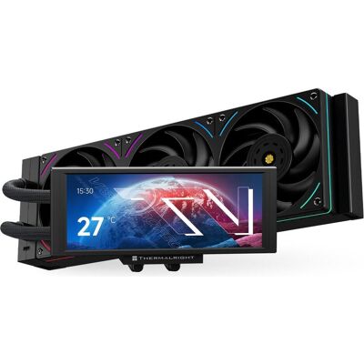 Thermalright Trofeo Vision 360 ARGB BLACK, Refroidissement liquide CPU, Noir Thermalright Trofeo Vision 360 ARGB BLACK, Refroidissement liquide CPU, Noir