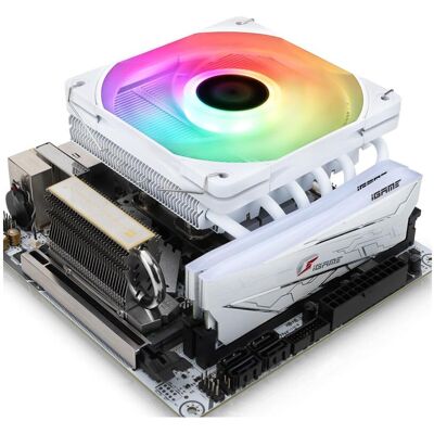 Thermalright AXP120-X67 - White ARGB - Refroidisseur d'air pour processeur - Max 26 dBA (67 mm), Ventirad processeur, Multicolore, Blanc Thermalright AXP120-X67 - White ARGB - Refroidisseur d'air pour processeur - Max 26 dBA (67 mm), Ventirad processeur, Multicolore, Blanc