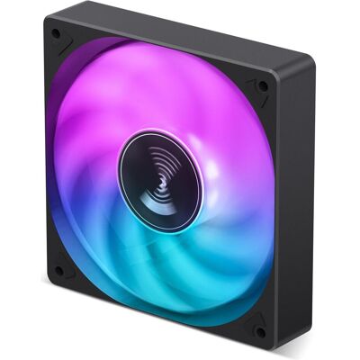 Jonsbo SL-120, RGB (couleur) - noir (120 mm, 1x), Ventilateur PC, Multicolore, Blanc, Noir Jonsbo SL-120, RGB (couleur) - noir (120 mm, 1x), Ventilateur PC, Multicolore, Blanc, Noir