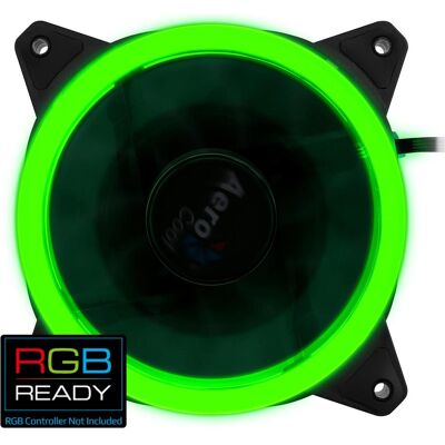 Aerocool Ventilateur de boîtier Rev RGB (120 mm), Ventilateur PC, Noir Aerocool Ventilateur de boîtier Rev RGB (120 mm), Ventilateur PC, Noir
