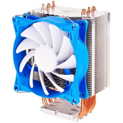 Silverstone Refroidisseur de processeur Argon AR08 (SST-AR08) (135 mm), Ventirad processeur, Bleu, Blanc, Argent Silverstone Refroidisseur de processeur Argon AR08 (SST-AR08) (135 mm), Ventirad processeur, Bleu, Blanc, Argent