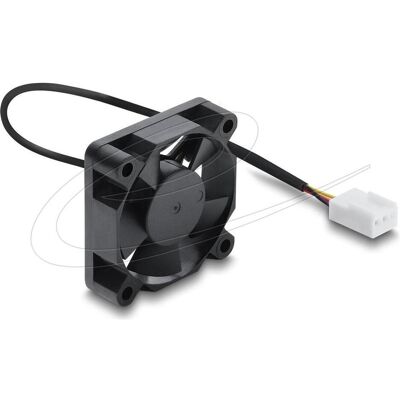 Delock Ventilateur axial 5 V CC, 35 x 35 x 10 mm, noir (1x), Ventilateur PC, Noir Delock Ventilateur axial 5 V CC, 35 x 35 x 10 mm, noir (1x), Ventilateur PC, Noir