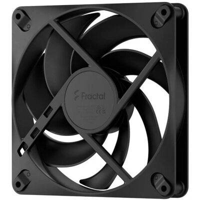 Fractal Dynamic 3 12 PWM Black (120 mm, 1x), Ventilateur PC, Noir Fractal Dynamic 3 12 PWM Black (120 mm, 1x), Ventilateur PC, Noir