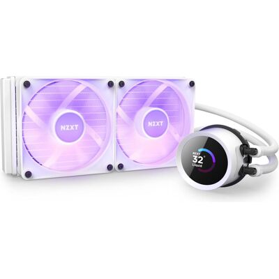 NZXT Kraken 240 RGB, Refroidissement liquide CPU, Blanc NZXT Kraken 240 RGB, Refroidissement liquide CPU, Blanc
