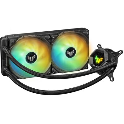 Asus TUF Gaming LC 240 ARGB (Without AM5 Bracket), Refroidissement liquide CPU, Noir Asus TUF Gaming LC 240 ARGB (Without AM5 Bracket), Refroidissement liquide CPU, Noir