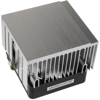 Akasa Refroidisseur en aluminium 50mm Fan Socket A (48.70 mm), Ventirad processeur, Argent, Noir Akasa Refroidisseur en aluminium 50mm Fan Socket A (48.70 mm), Ventirad processeur, Argent, Noir