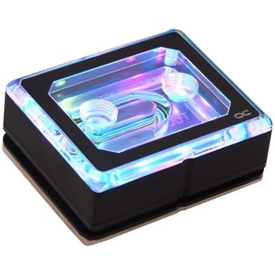 Alphacool Eisblock XPX Aurora Pro, Refroidissement liquide CPU, Argent, Transparent, Noir Alphacool Eisblock XPX Aurora Pro, Refroidissement liquide CPU, Argent, Transparent, Noir