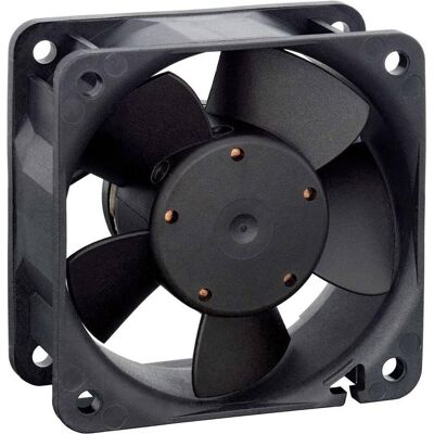 PAPST EBM 614NGM Ventilateur axial 24 V/DC 32 m³/h (L x l x H) 60 x 60 x 25 mm (60 mm, 1x), Ventilateur PC, Noir PAPST EBM 614NGM Ventilateur axial 24 V/DC 32 m³/h (L x l x H) 60 x 60 x 25 mm (60 mm, 1x), Ventilateur PC, Noir