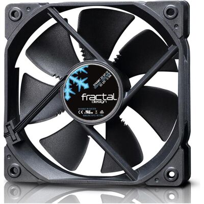 Fractal Dynamique X2 GP-12 (120 mm, 1x), Ventilateur PC, Noir Fractal Dynamique X2 GP-12 (120 mm, 1x), Ventilateur PC, Noir