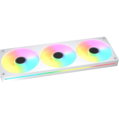 Cougar Reversed-Lüfter Unity360-FB,360 ARGB PWM, weiss (120 mm, 3x), Ventilateur PC, Multicolore, Blanc Cougar Reversed-Lüfter Unity360-FB,360 ARGB PWM, weiss (120 mm, 3x), Ventilateur PC, Multicolore, Blanc