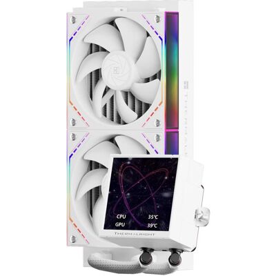 Thermalright Peerless Vision 240 ARGB, Refroidissement liquide CPU, Blanc Thermalright Peerless Vision 240 ARGB, Refroidissement liquide CPU, Blanc