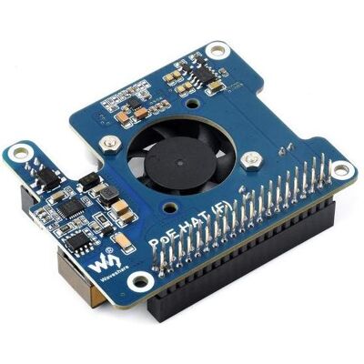 WaveShare PoE HAT for Raspberry Pi 5 (HAS), Module électronique WaveShare PoE HAT for Raspberry Pi 5 (HAS), Module électronique