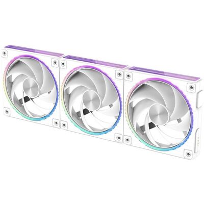Zalman ZM-DF120 WHITE (120 mm, 1x), Ventilateur PC, Blanc Zalman ZM-DF120 WHITE (120 mm, 1x), Ventilateur PC, Blanc