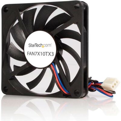 StarTech Remplacement Du Ventilateur Du Refroidisseur Du Processeur (70 mm, 1x), Ventilateur PC, Noir StarTech Remplacement Du Ventilateur Du Refroidisseur Du Processeur (70 mm, 1x), Ventilateur PC, Noir