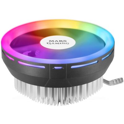 Mars Gaming MCPU120 CPU Cooler RGB 12cm (69 mm), Ventirad processeur, Noir Mars Gaming MCPU120 CPU Cooler RGB 12cm (69 mm), Ventirad processeur, Noir