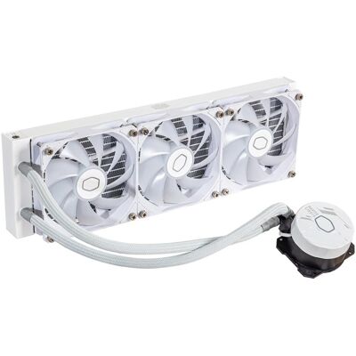 Cooler Master CooMas MasterLiquid 360L Core wh MLW-D36M-A18PZ-RW, Refroidissement liquide CPU, Blanc Cooler Master CooMas MasterLiquid 360L Core wh MLW-D36M-A18PZ-RW, Refroidissement liquide CPU, Blanc