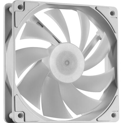 MSI MAG F120 ARGB BLANC-1W (120 mm, 1x), Ventilateur PC, Multicolore, Blanc MSI MAG F120 ARGB BLANC-1W (120 mm, 1x), Ventilateur PC, Multicolore, Blanc