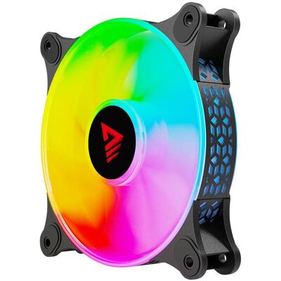 Savio Lot de 3 SETS DE VENTILATEURS ARGB BLAST 3 x 120 mm 3 pôles 5 V 4 pôles 12 V (120 mm, 3x), Ventilateur PC, Multicolore, Noir Savio Lot de 3 SETS DE VENTILATEURS ARGB BLAST 3 x 120 mm 3 pôles 5 V 4 pôles 12 V (120 mm, 3x), Ventilateur PC, Multicolore, Noir