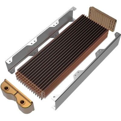 Thermaltake Pacifique CL480 (120 mm), Radiateur pour refroidissement à eau, Noir Thermaltake Pacifique CL480 (120 mm), Radiateur pour refroidissement à eau, Noir