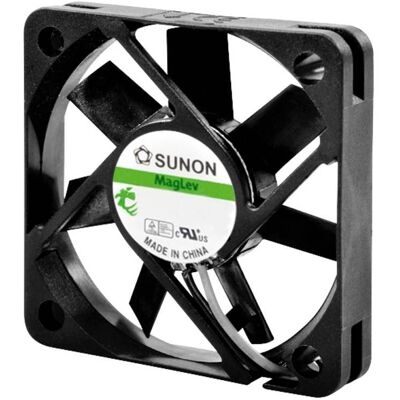 Sunon MF50100V2-1000U-A99 Ventilateur axial 12 V/DC 18.68 m³/h (L x l x H) 10 x 50 x 5 (50 mm), Ventilateur PC Sunon MF50100V2-1000U-A99 Ventilateur axial 12 V/DC 18.68 m³/h (L x l x H) 10 x 50 x 5 (50 mm), Ventilateur PC