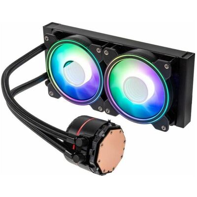 Kolink Umbra Void 240 AIO Performance ARGB refroidissement par eau complet pour CPU, Refroidissement liquide CPU, Noir Kolink Umbra Void 240 AIO Performance ARGB refroidissement par eau complet pour CPU, Refroidissement liquide CPU, Noir