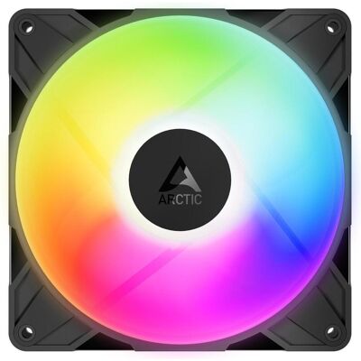 Arctic Lüfter 140*140*27 P14 Pro Reverse A-RGB (140 mm, 1x), Ventilateur PC, Noir Arctic Lüfter 140*140*27 P14 Pro Reverse A-RGB (140 mm, 1x), Ventilateur PC, Noir