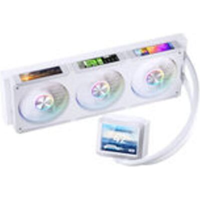 Jonsbo TF3-360SCW AiO Wasserkühlung, ARGB - 360mm, weiss, Refroidissement liquide CPU, Blanc Jonsbo TF3-360SCW AiO Wasserkühlung, ARGB - 360mm, weiss, Refroidissement liquide CPU, Blanc