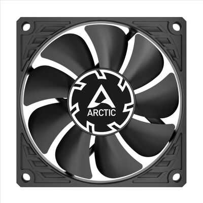 Arctic P8 Slim PWM PST (80 mm, 1x), Ventilateur PC, Noir Arctic P8 Slim PWM PST (80 mm, 1x), Ventilateur PC, Noir