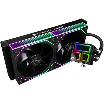 Thermalright Kit Watercooling AIO Frozen Infinity RGB - 240mm (Noir), Refroidissement liquide CPU, Noir Thermalright Kit Watercooling AIO Frozen Infinity RGB - 240mm (Noir), Refroidissement liquide CPU, Noir