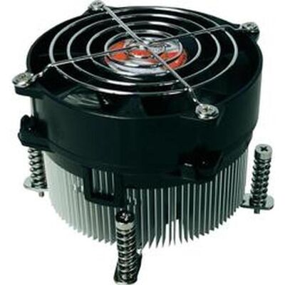 Dynatron K987 Refroidisseur de CPU avec ventilateur (72.60 mm), Ventirad processeur, Noir, Cuivre, Argent, Multicolore Dynatron K987 Refroidisseur de CPU avec ventilateur (72.60 mm), Ventirad processeur, Noir, Cuivre, Argent, Multicolore