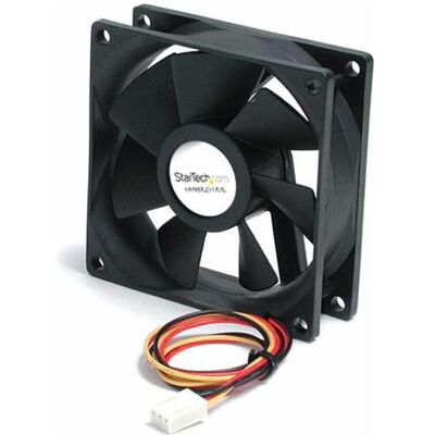 StarTech Ventilateur De Boîtier D'Ordinateur Silencieux De 80 mm (80 mm, 1x), Ventilateur PC, Noir StarTech Ventilateur De Boîtier D'Ordinateur Silencieux De 80 mm (80 mm, 1x), Ventilateur PC, Noir